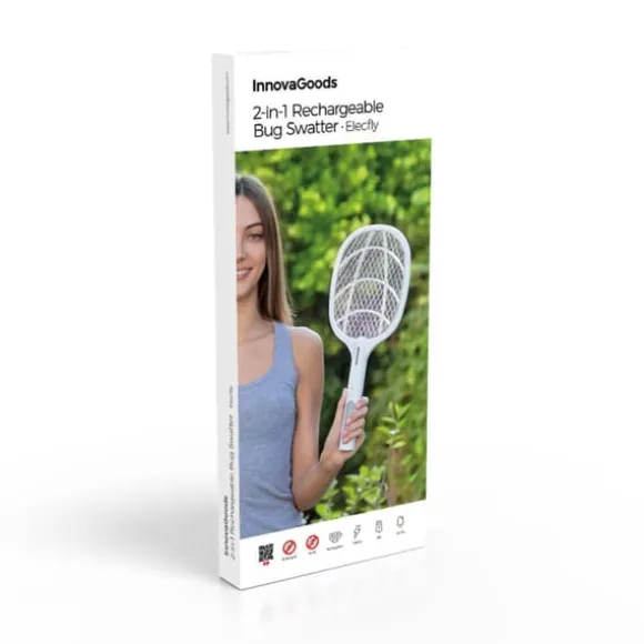 Genopladelige Insect Killer Ketcher med UV Light 2 i 1 Elecfly InnovaGoods