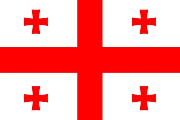 Georgiens flag