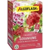 Geranium gödselmedel, blommor av sängar och balkonger - Algoflash naturasol - 1 kg
