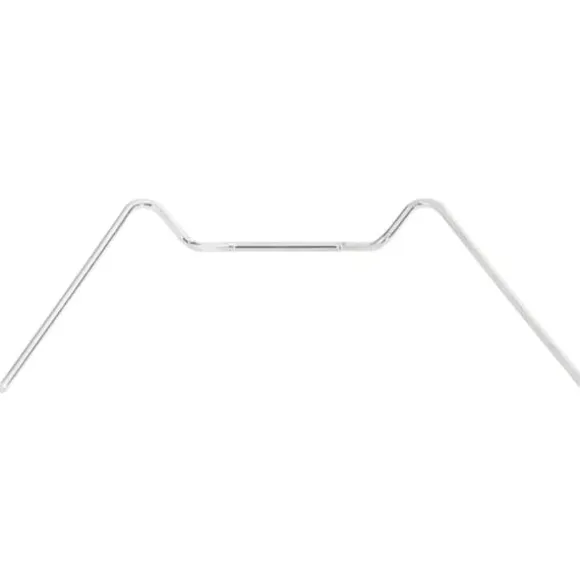 Glasclips/flueben til drivhus - 50 stk. galvaniseret stål | Type: W | Størrelse: -
