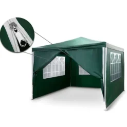 Grøn havepavillon 3x3m 4935