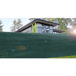 Grønt maskeringsnet, 50 m, til 1,5 m hegn