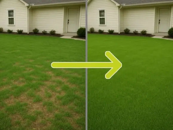 Græs 1kg SOS Regenerative Græsfrø til Eftersåning 40m2 Egarden