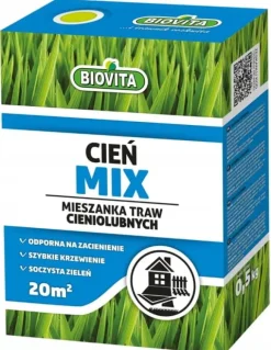 Græsblanding Cieńmix 0,5 kg Græsplæne til skyggefulde steder, skyggebestandig