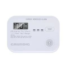 Grundig Kuliltealarm 85dB med LCD-display