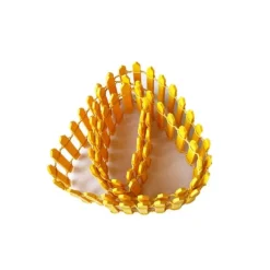 Gult hegn 5cm/90 cm