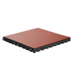 Gummiflise EPDM - Terra - 50x50 cm – 55mm - Inkl. stifter