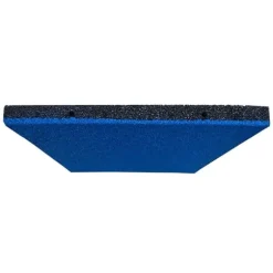 Gummiflise 30mm Blå - 50x50cm - hulmontering