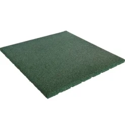Gummifliser 20 mm - 1 m2 (4 fliser à 50 x 50 cm) - Grøn