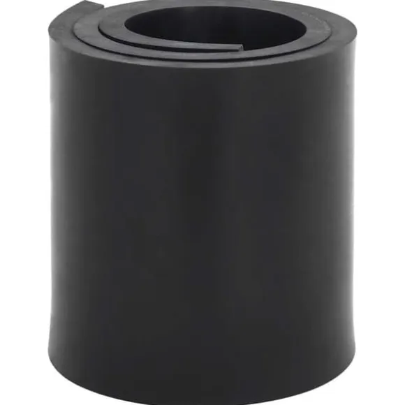 Gummikant til sneplov - Holdbar snerydning | Farve: Sort | Størrelse: 100x15x1 cm