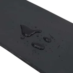 Gummikant til sneplov - Holdbar snerydning | Farve: Sort | Størrelse: 100x15x1 cm