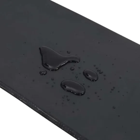 Gummikant til sneplov - Holdbar snerydning | Farve: Sort | Størrelse: 100x15x1 cm