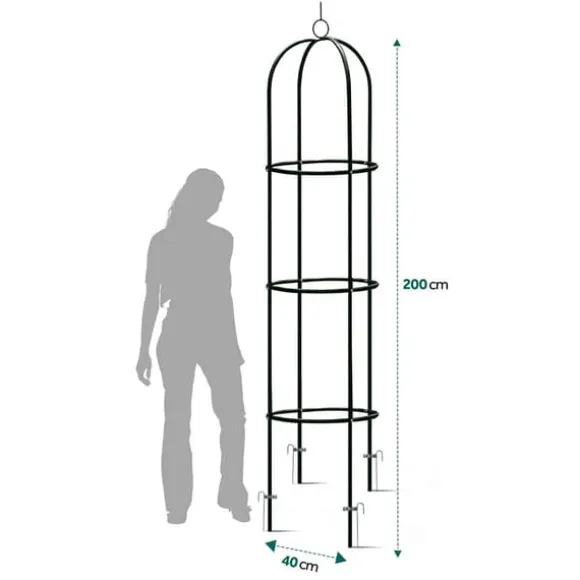 Have pergolasøjle 200 cm Plonos PL-992