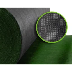 Haveagrotekstil 1,6 m x 50 m 90 g/m2 + 100 Plonos-nåle - sort og grøn