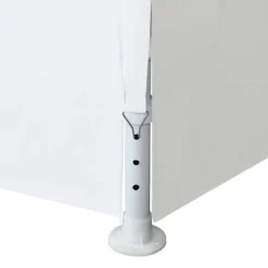 Havefesttelt 3x12 m - Hvid UV-resistent og vandafvisende | Størrelse: 3 x 12 m