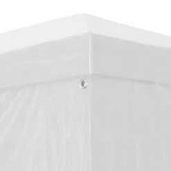 Havefesttelt 3x12 m - Hvid UV-resistent og vandafvisende | Størrelse: 3 x 12 m