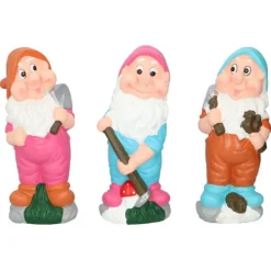 Havefigur dværg 13,5x11x34cm keramik
