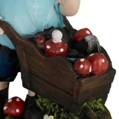 Havefigur Nisse, 14,5x10,5x7 cm, Flerfarvet