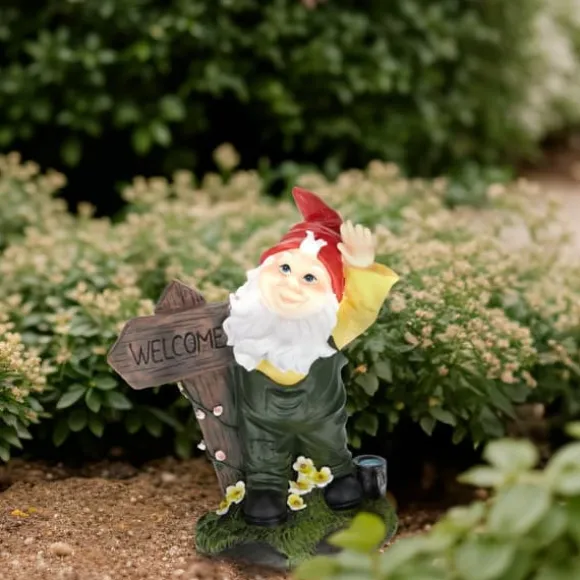 Havefigur, 27x22x12 cm, Flerfarvet