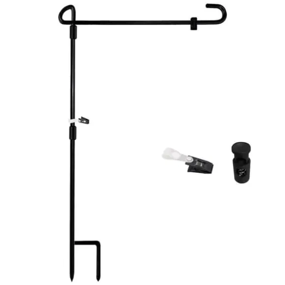 Haveflagstativ Haveflagstangholder Banner Flagpole til udendørs gårdhave Græsplæne Have
