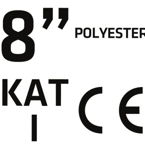Havehandsker, polyester, blomstermønster, størrelse 20 cm