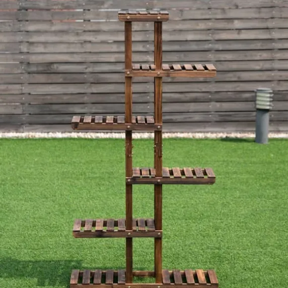 Havehyld i træ, 75x25x141 cm