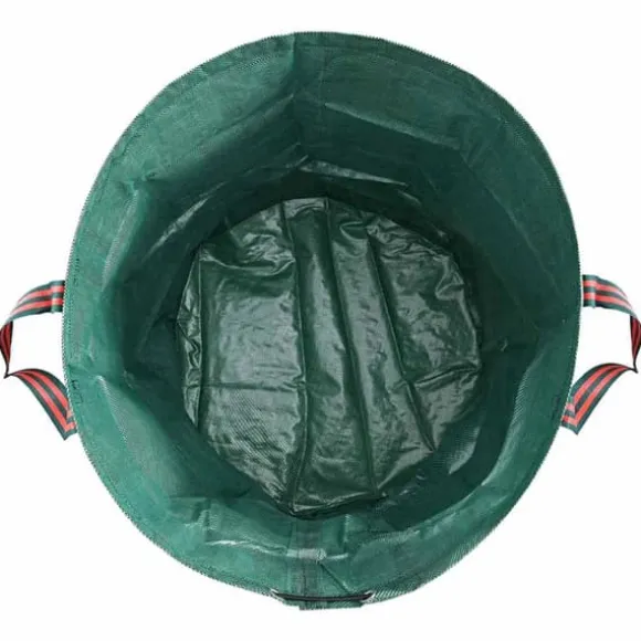 Havematerialeposer 4 stk. - Praktiske haveaffaldsposer med håndtag | Farve: Grøn | Størrelse: 79x79x99.5 cm