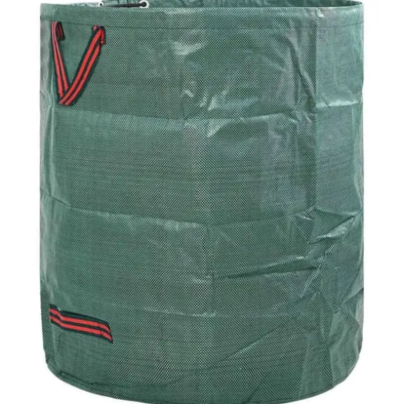 Havematerialeposer 12 stk - Praktiske haveaffaldsposer | Farve: Grøn | Størrelse: 67x67x75.5 cm