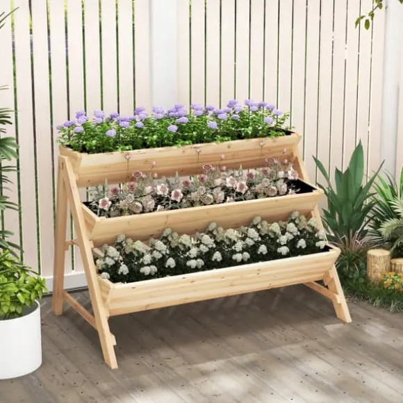 Havemodul, 46x30x32 cm, Natur