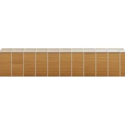 Haveskur i galvaniseret stål - Opbevaring til værktøj | Farve: Lysebrun | Størrelse: 191x89,5x198 cm