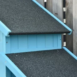 Haveskur, 130x54,5x180 cm, Blå