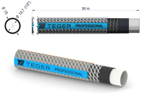 Haveslange ""PROFESSIONAL- EXTRA FLEX"" FI 1/2". 30m / TEGER