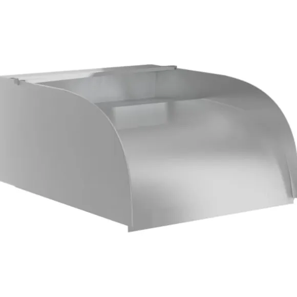Havespringvand med LED-lys 30x34x14 cm rustfrit stål 304 - Vandfald - Vandfald Med LED-lys - Home & Living