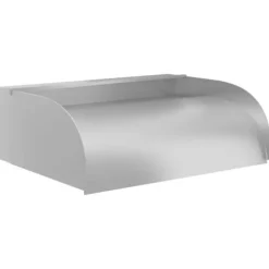 Havespringvand med LED-lys 45x34x14 cm rustfrit stål 304 - Vandfald - Vandfald Med LED-lys - Home & Living