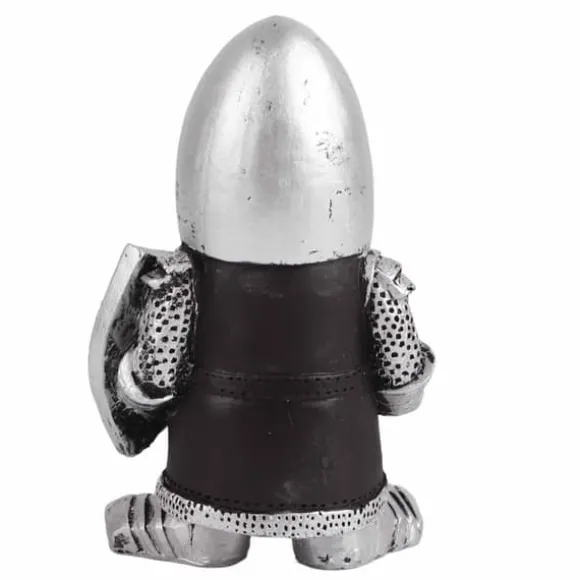 Havestatue Ridder Dværgvagt Rustning Miniature Ridderskulptur til Haveindretning