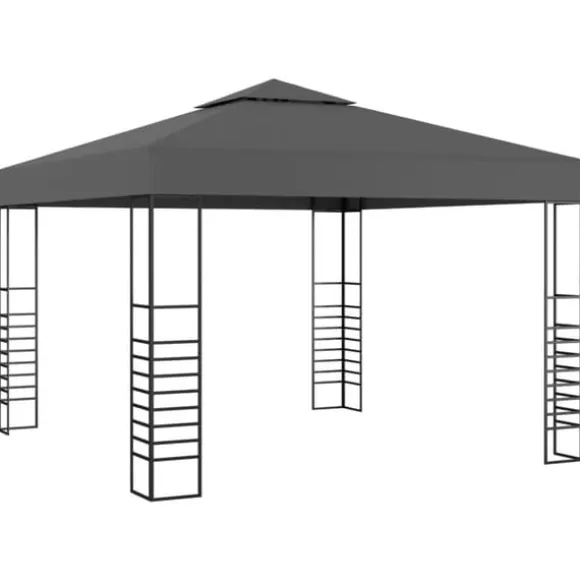 Havetelt 3x3 m antracitgrå - Havepavillon - Havepavilloner - Home & Living