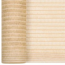 HDPE afskærmning 2x50 m - Praktisk privatliv i haven | Farve: Beige | Vægt: 195 g/m²