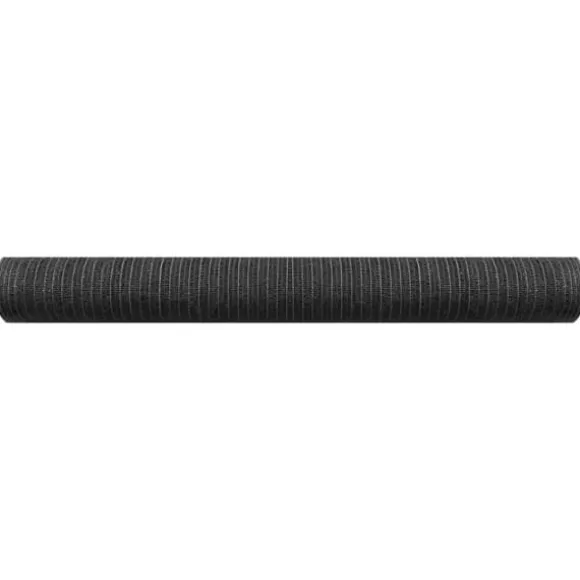 HDPE privatlivsnet 1,5x50 m - Afskærmning | Farve: Antracitgrå | Vægt: 195 g/m²