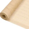 HDPE-afskærmning til have og terrasse - 2x25 m | Farve: Beige | Vægt: 150 g/m²
