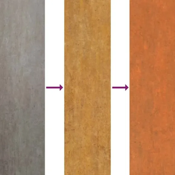 Højbed i cortenstål - Holdbart og rustfarvet design | Størrelse: 400x80x45 cm