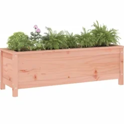 Højbed i massivt douglasgran - Plantekasse | Størrelse: 119,5x40x39 cm