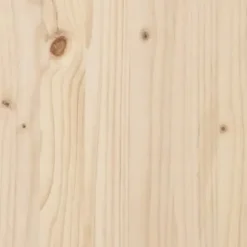Højbed i massivt fyrretræ - Dybde 101x30x38 cm | Farve: Naturlig træfarve