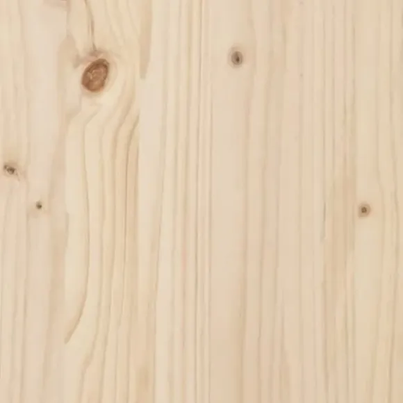 Højbed i massivt fyrretræ - Dybde 101x30x38 cm | Farve: Naturlig træfarve