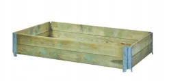 Højbed i træ 120x80x20