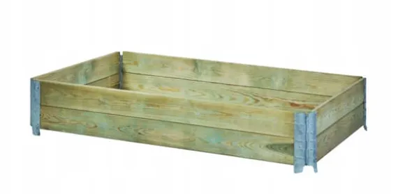 Højbed i træ 120x80x20