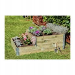 Højbed i træ 120x80x20