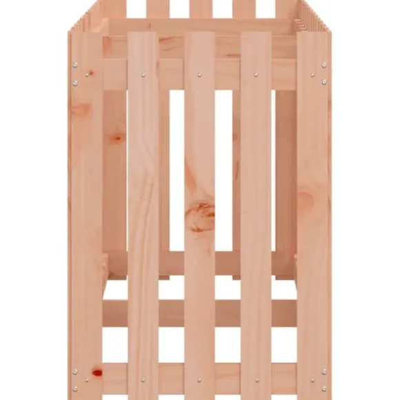 Højbed med stakitdesign - Massivt douglasgran | Størrelse: 150x50x70 cm