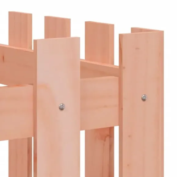 Højbed med stakitdesign - Massivt douglasgran | Størrelse: 150x50x70 cm