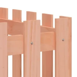 Højbed med stakitdesign i massivt douglasgran | Størrelse: 200x50x50 cm