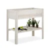 Højbed plantekasse, 80x88x44 cm, Hvid